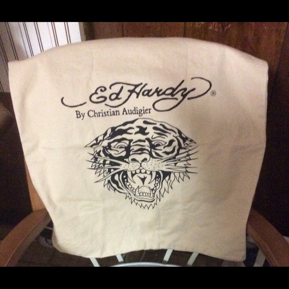 Ed Hardy Dust Bag by Christian Audigier  Excellent